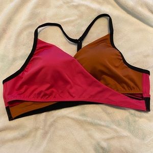 PINK gym to swim top xl